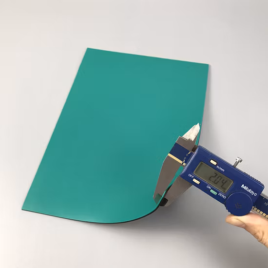 ESD 고무 매트 롤 안티 제조