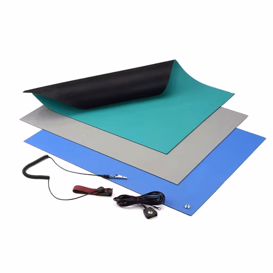 직업적인 공급자 튼튼한 산업 작업대 정전기 방지 ESD 고무 매트